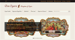 Desktop Screenshot of doncigarro.ch